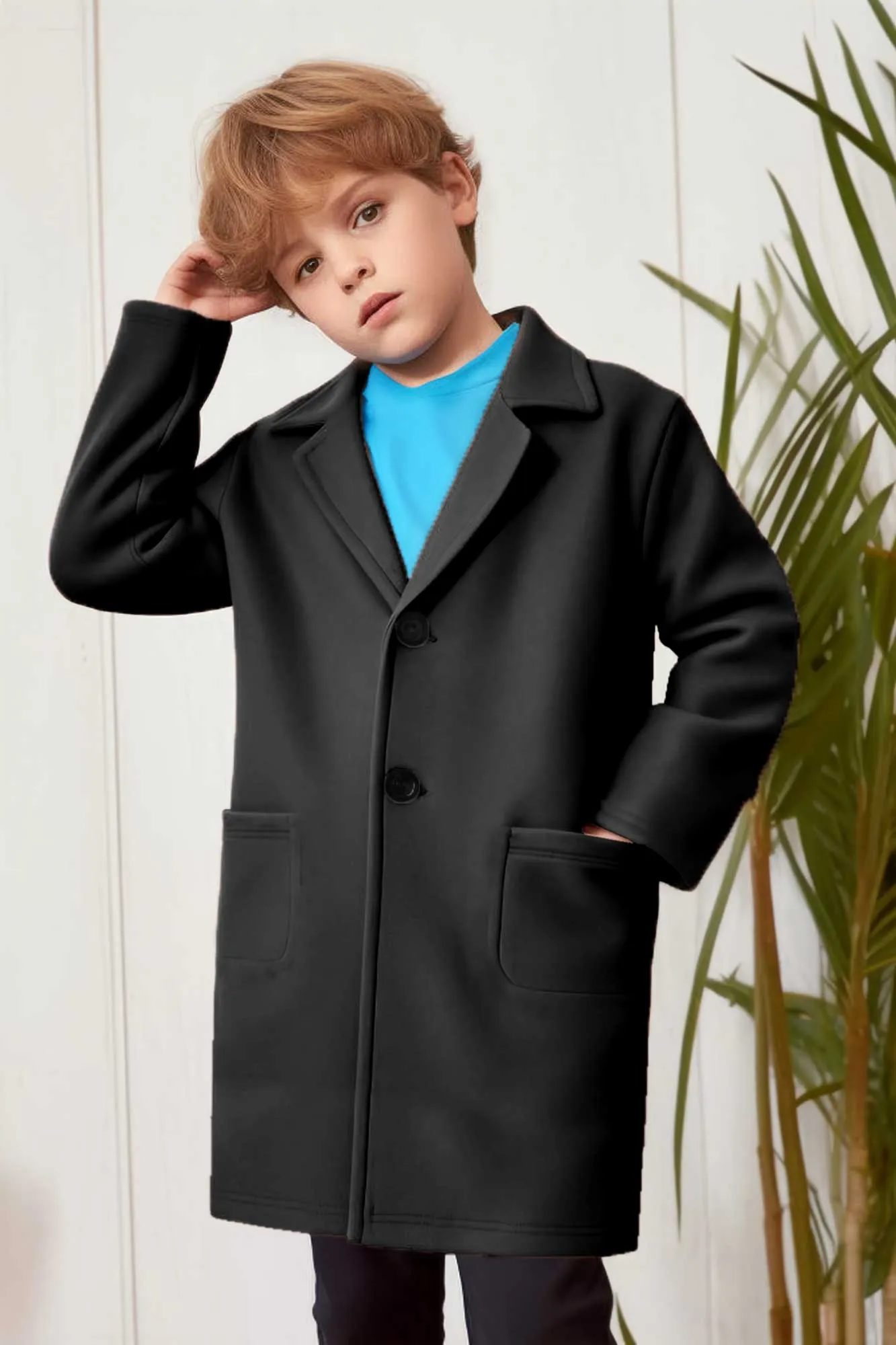 Polo Republica Kid's Winter Fleece Long Coat