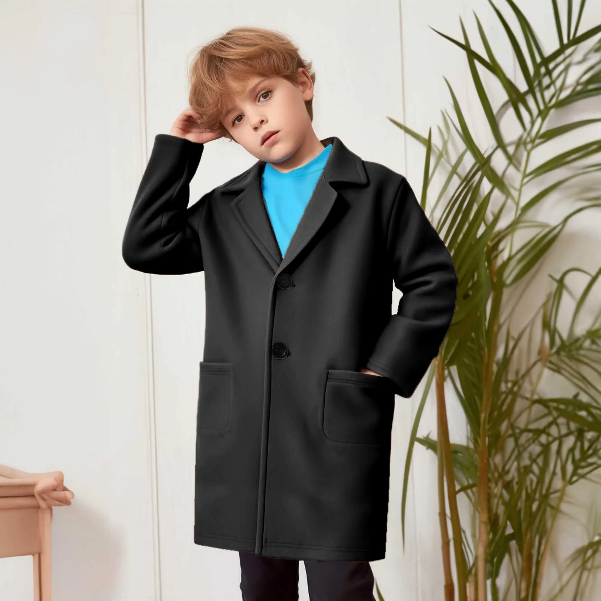 Polo Republica Kid's Winter Fleece Long Coat