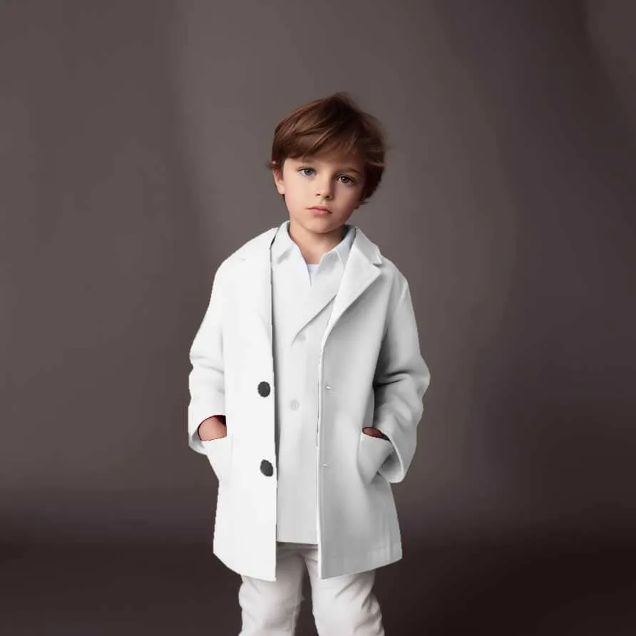 Polo Republica Kid's Winter Fleece Long Coat