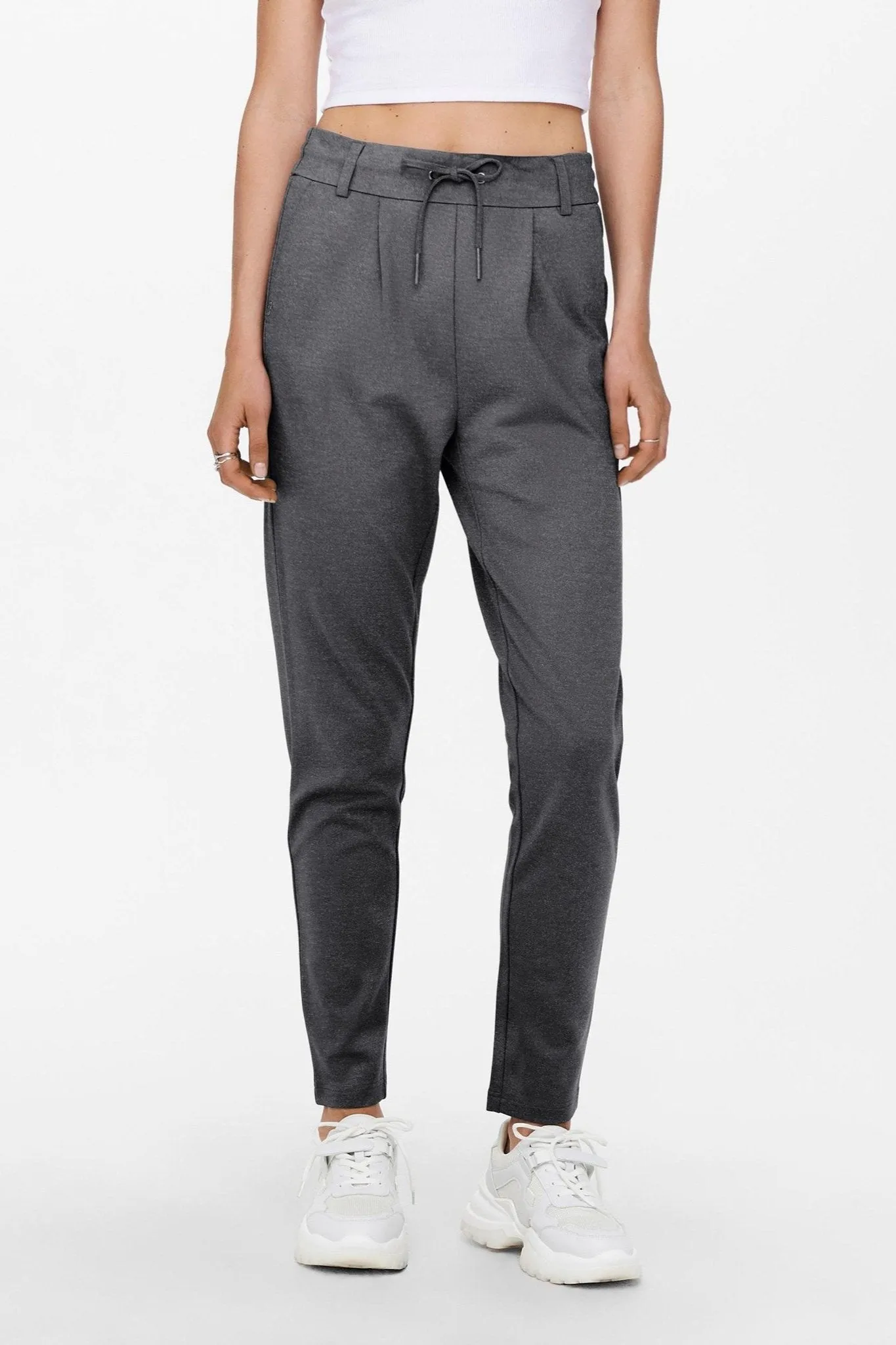 Poptrash Pants - Dark Grey Melange