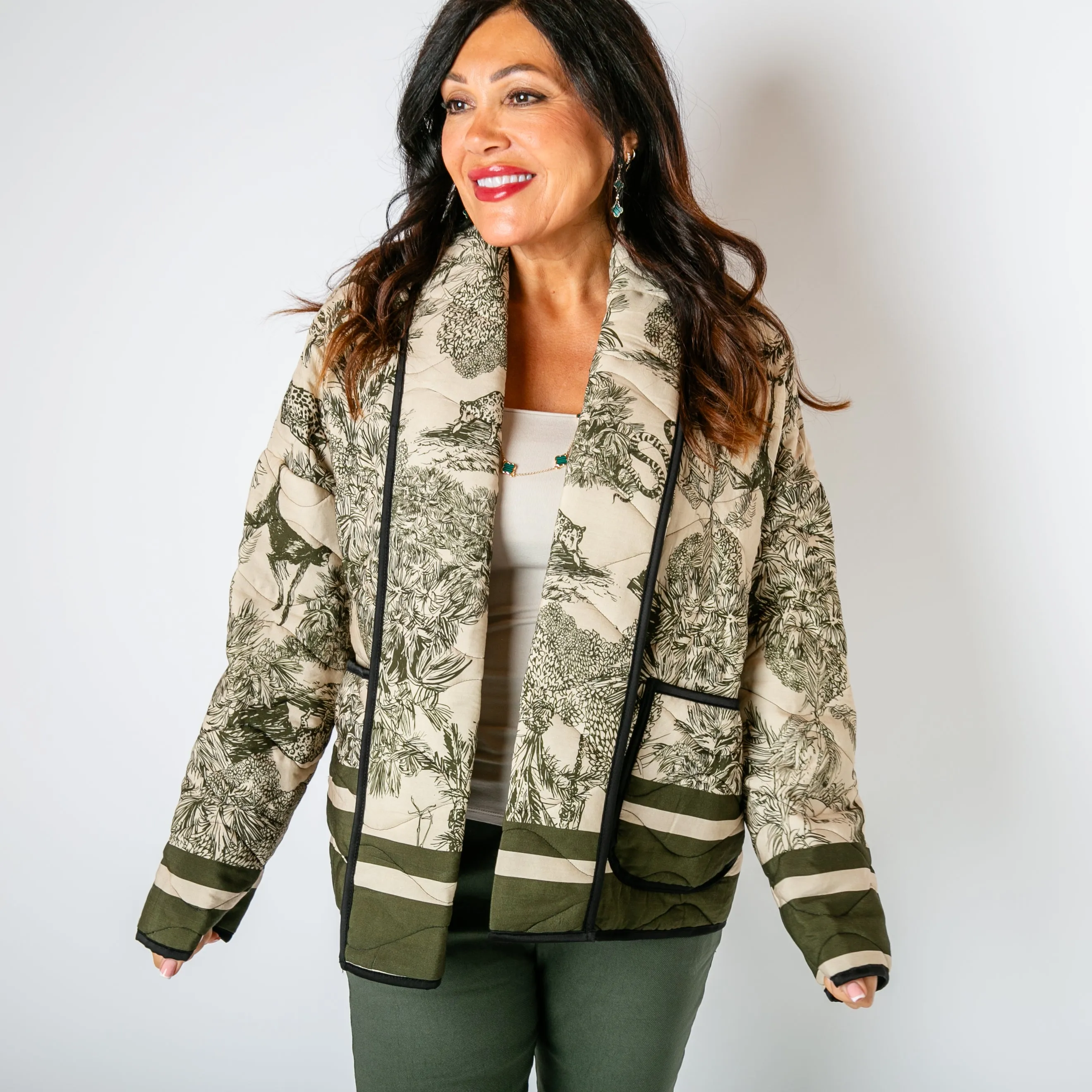 Rainforest Quilted Jacket