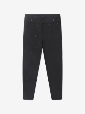 Ralph Lauren Girls Logo Leggings