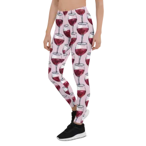 Red Wine Leggings