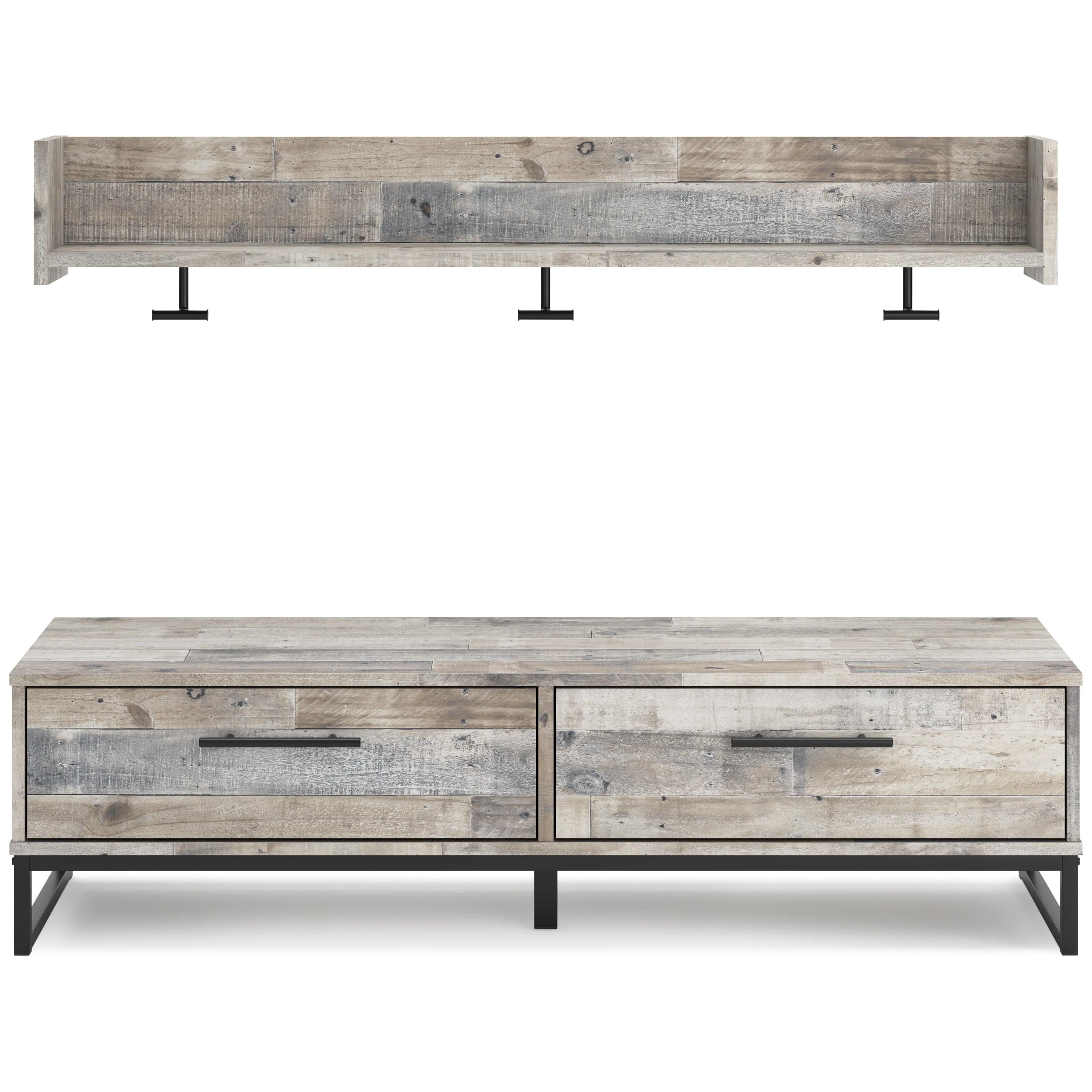 Signature Design by Ashley Neilsville EA2320E1 Bench with Coat Rack