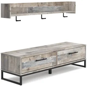 Signature Design by Ashley Neilsville EA2320E1 Bench with Coat Rack