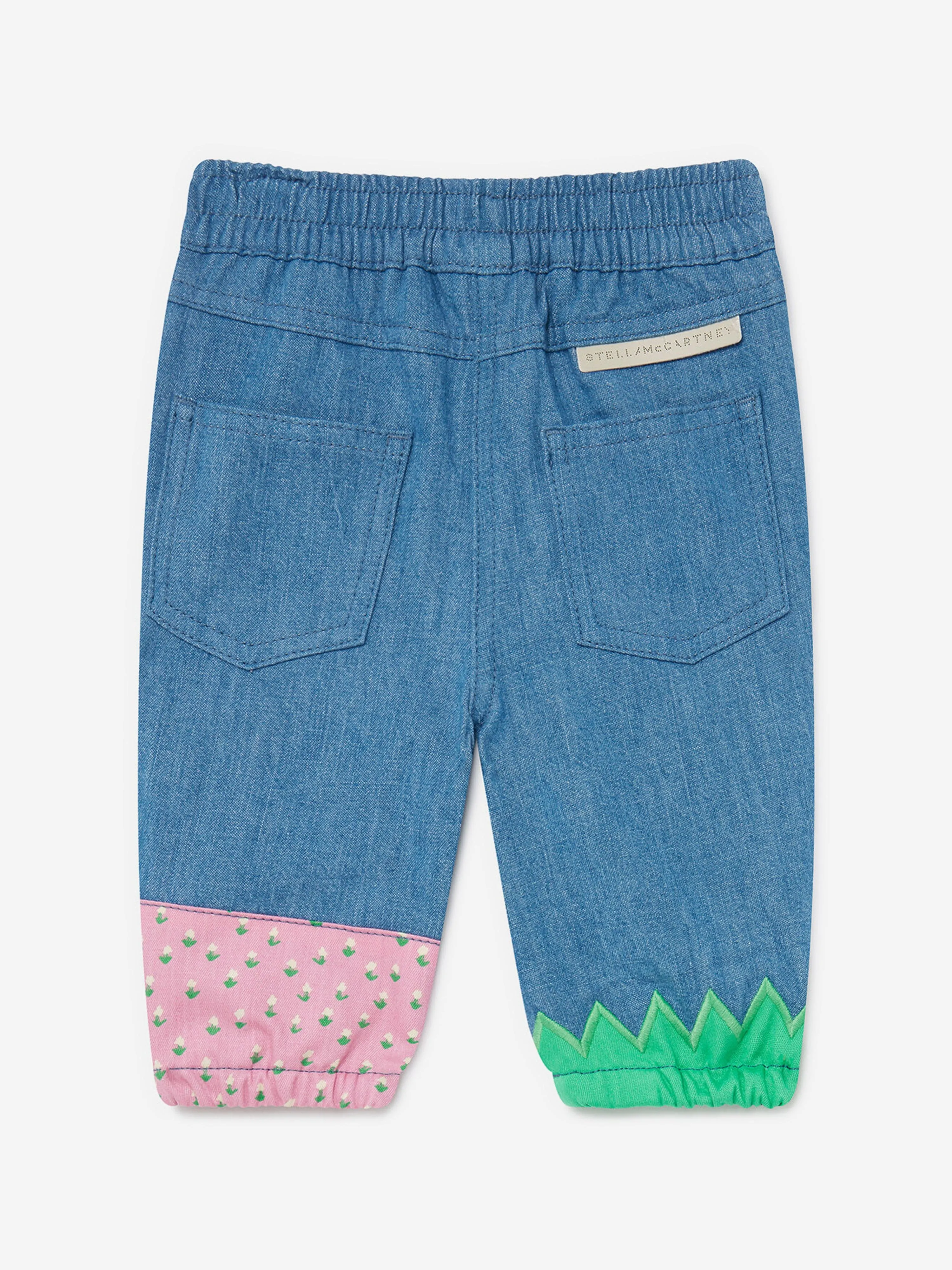 Stella McCartney Baby Girls Denim Trousers in Blue