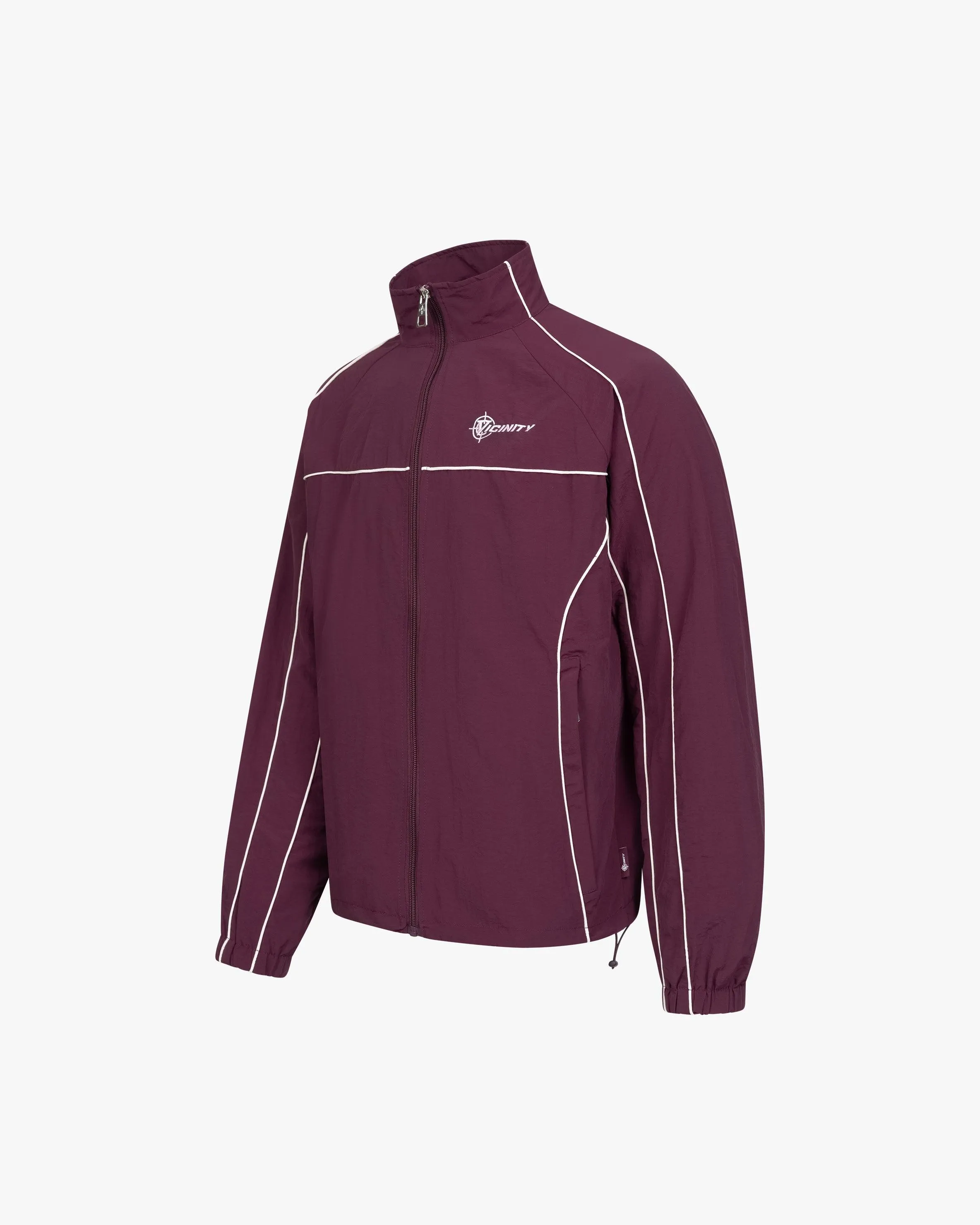 TRACK JACKET BURGUNDY