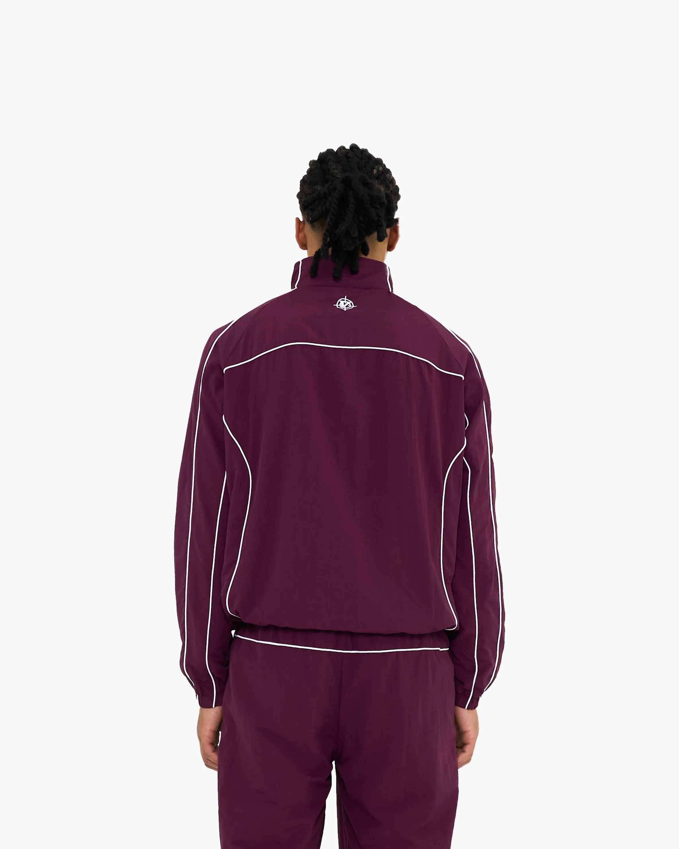 TRACK JACKET BURGUNDY