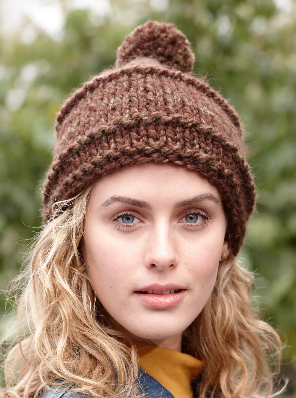 Tweed Beginners Hat Pattern (Knit) - Version 2