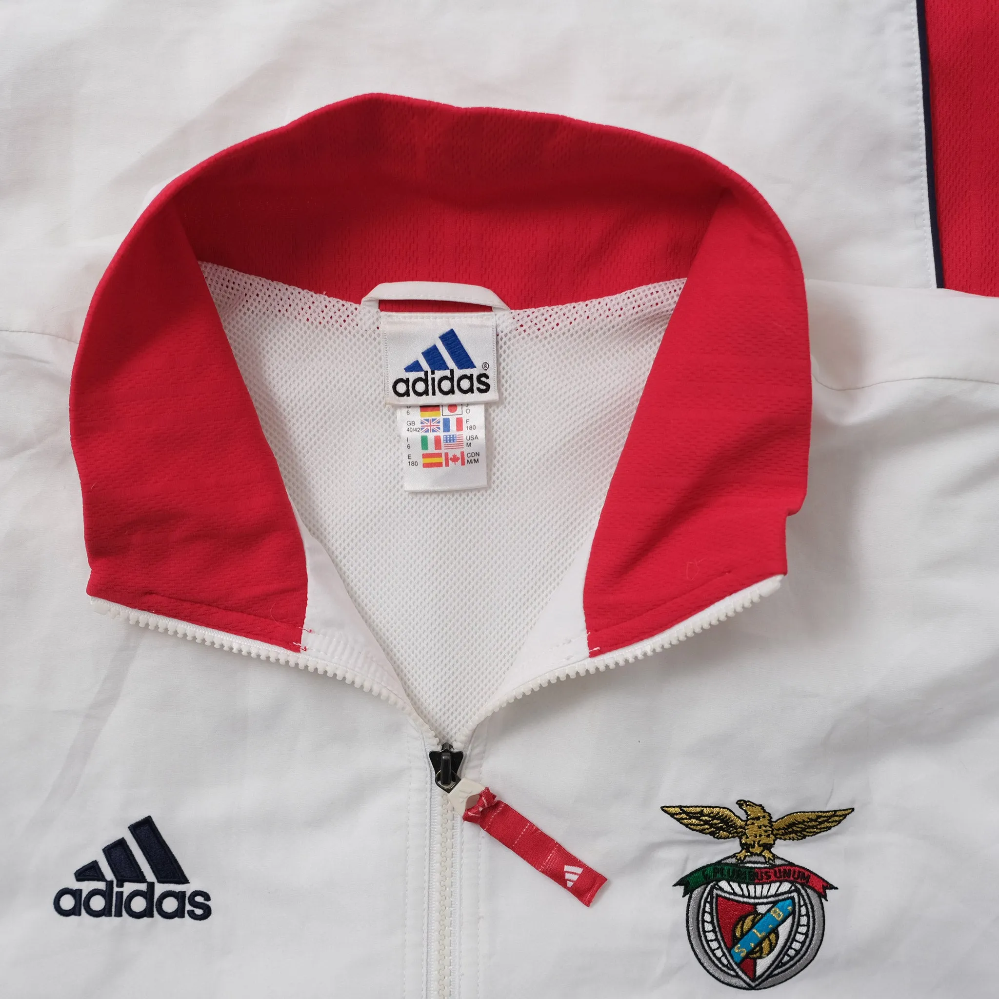 Vintage adidas Benfica Lissabon Track Jacket Large