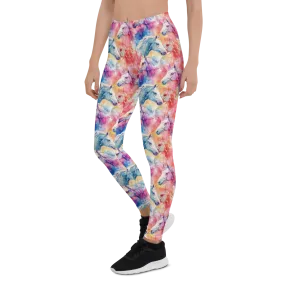 Watercolor Horse Leggings