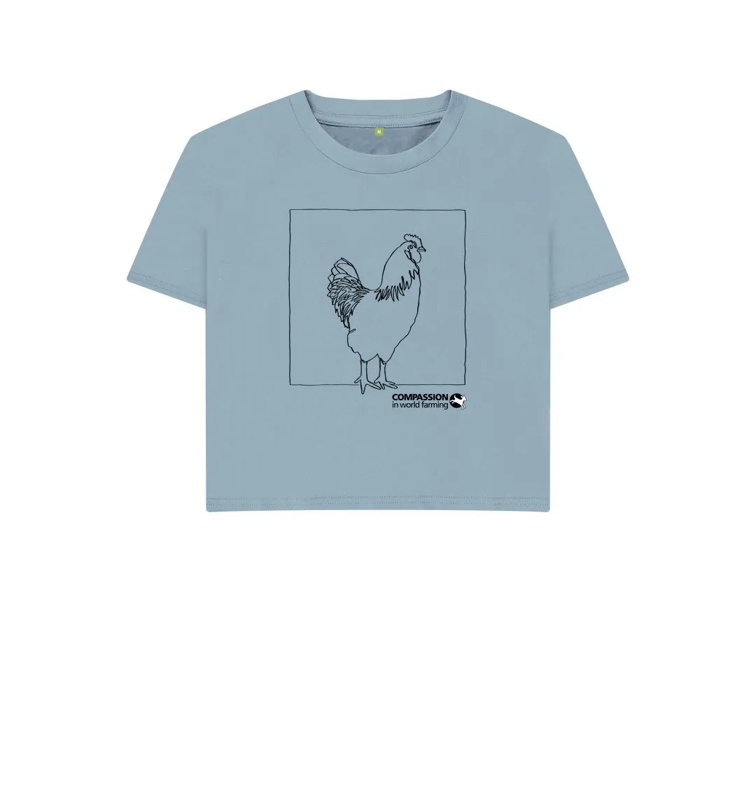 Women's Chicken Boxy T-Shirt