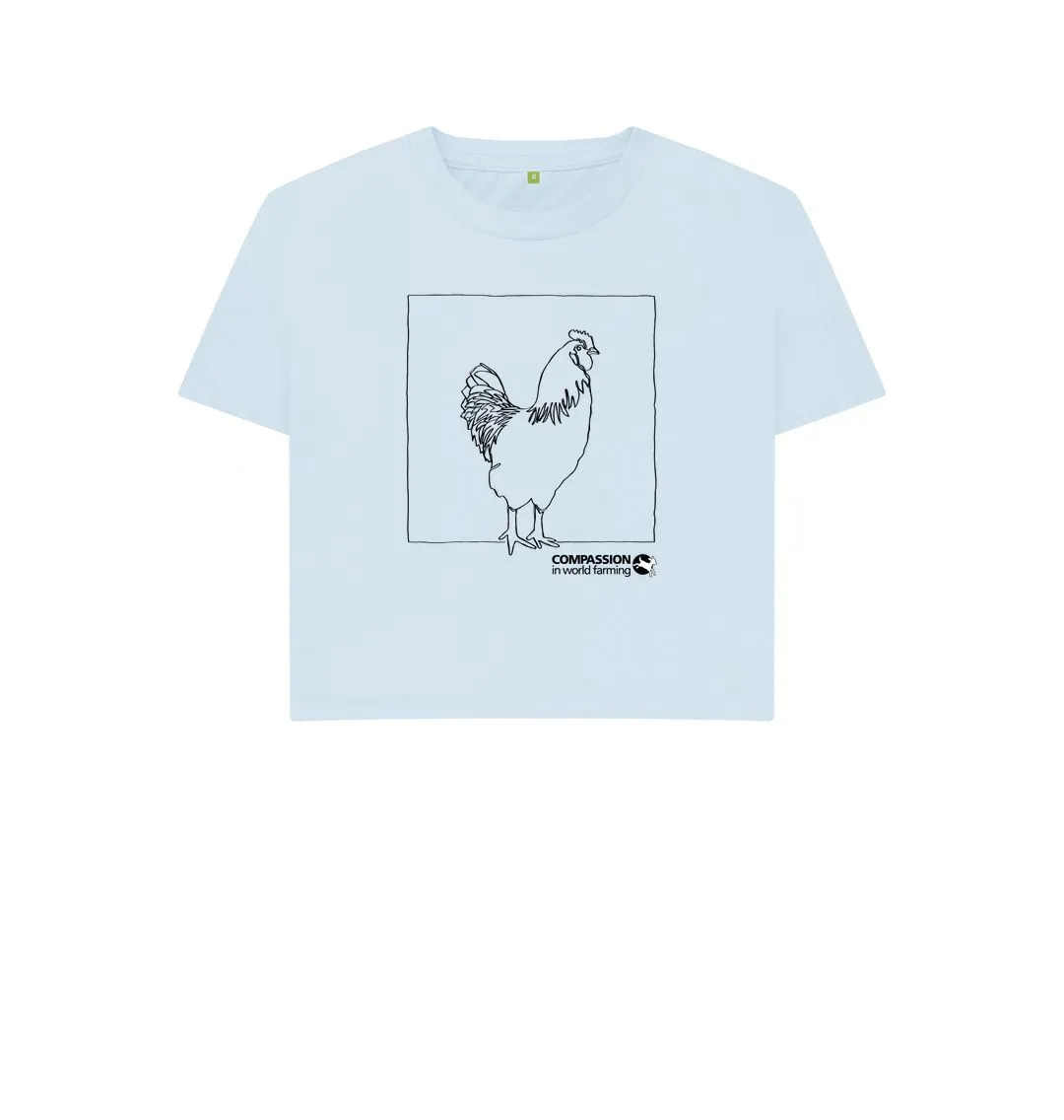 Women's Chicken Boxy T-Shirt