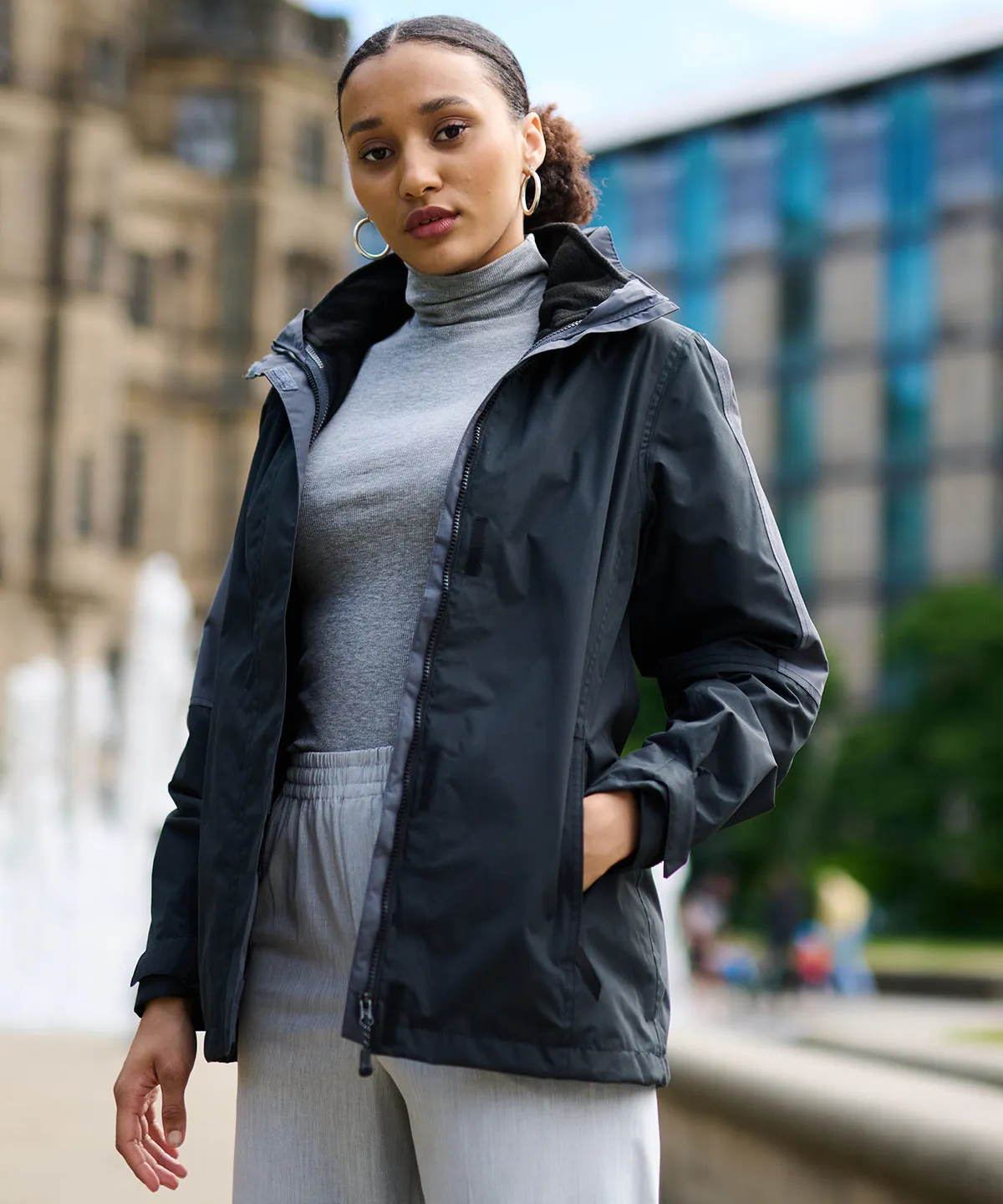 Womens Defender III 3-in-1 jacket | Navy/Black