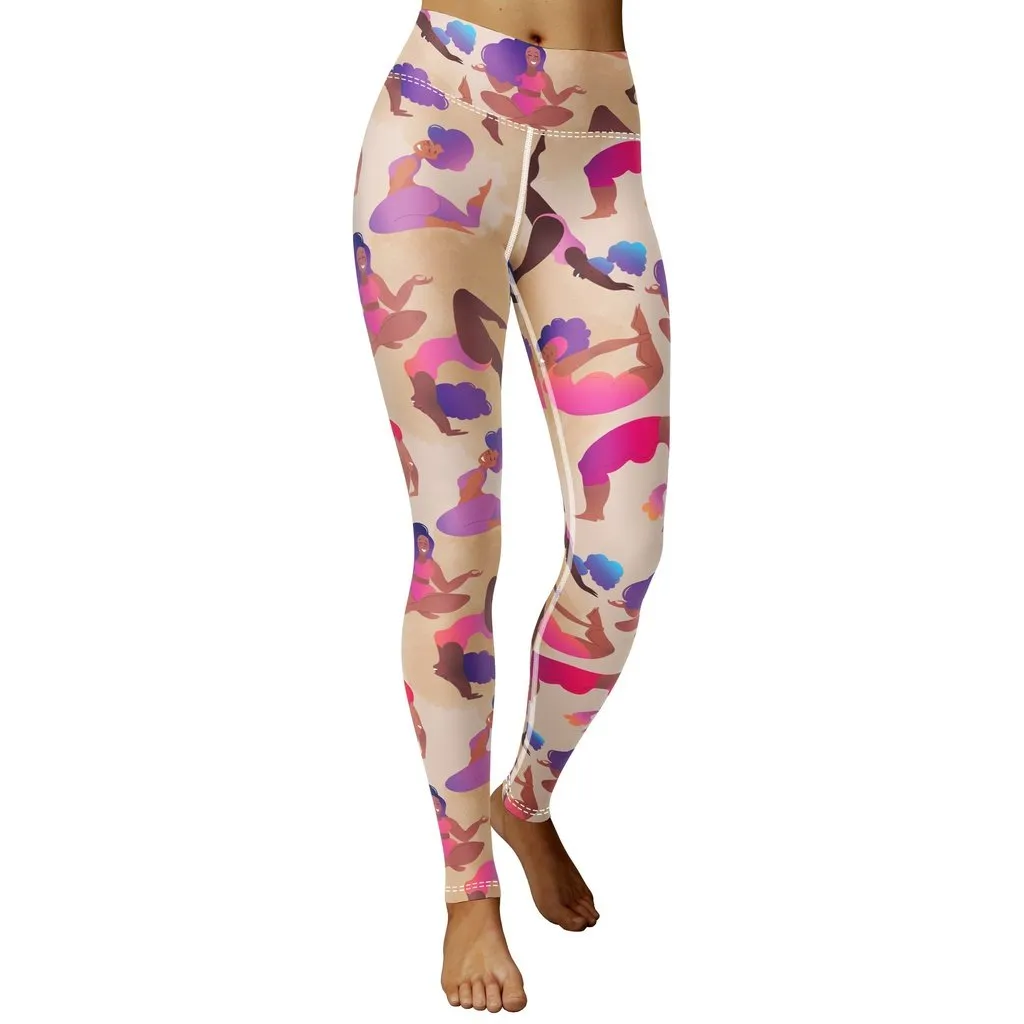 Yoga Poses Yoga Leggings