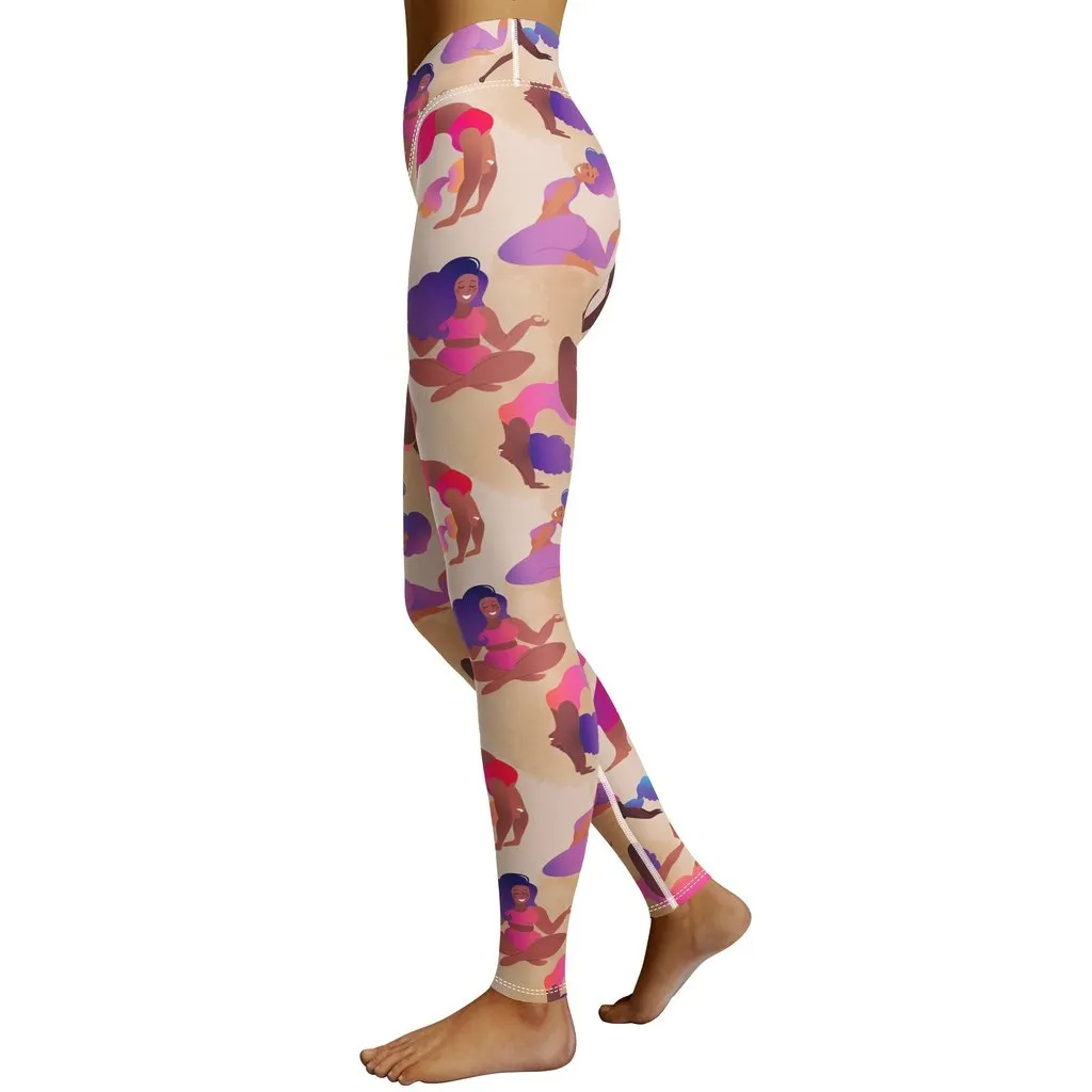 Yoga Poses Yoga Leggings