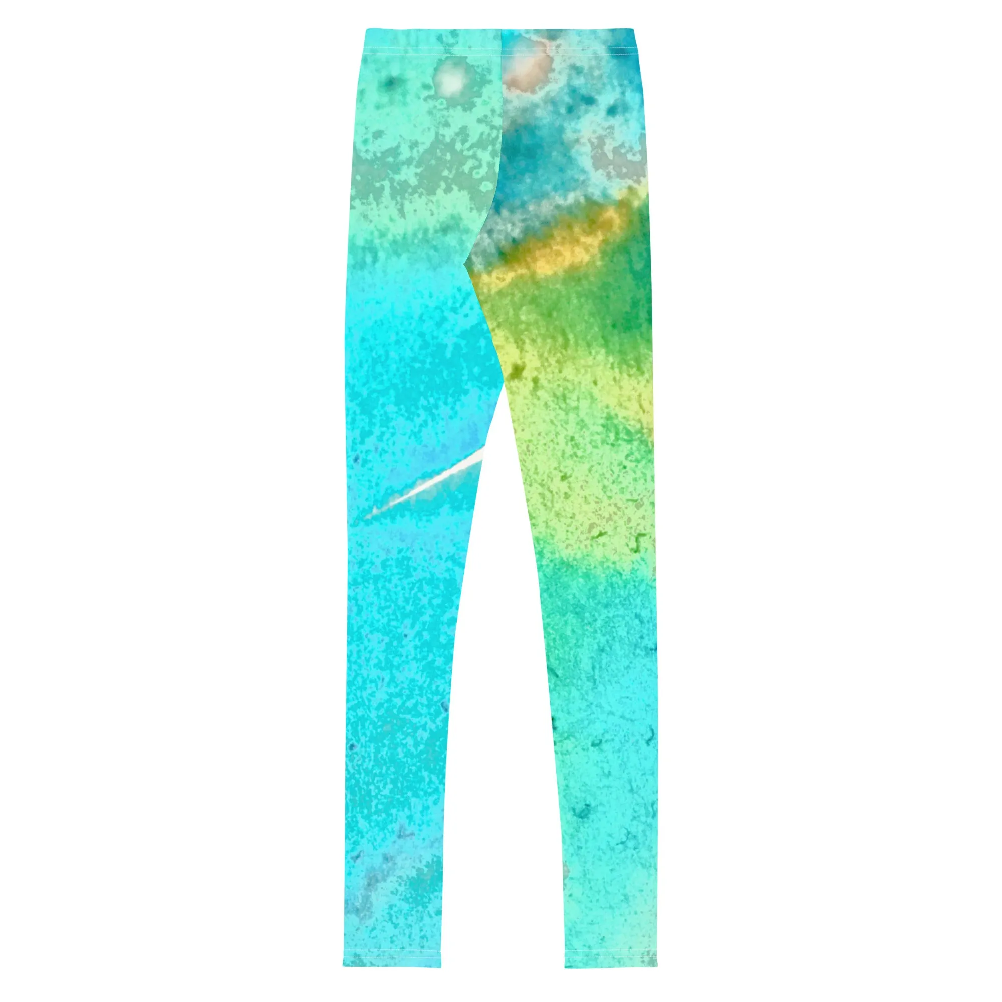 YOUTH LEGGINGS : TROPICAL WATER MOVEMENT